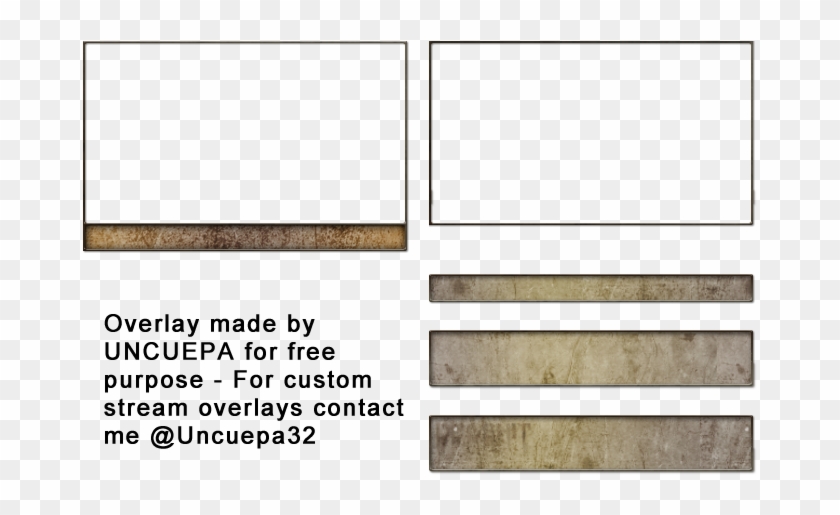 2 Webcam Borders And 3 Bumpers For Free Use - Wood Clipart #1379504