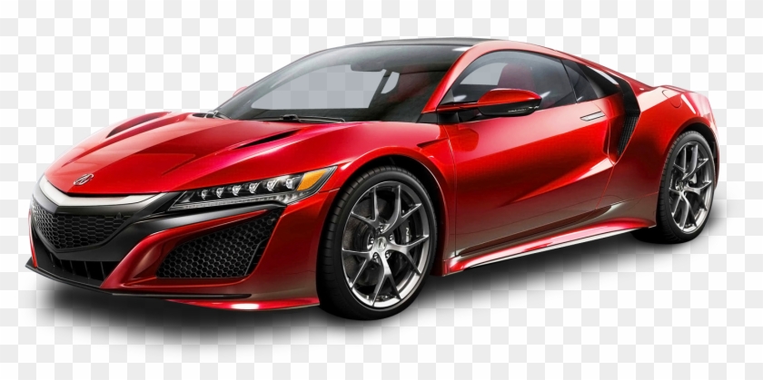 Acura Nsx Red Car - Jaguar Xf 2017 Red Clipart #1379591