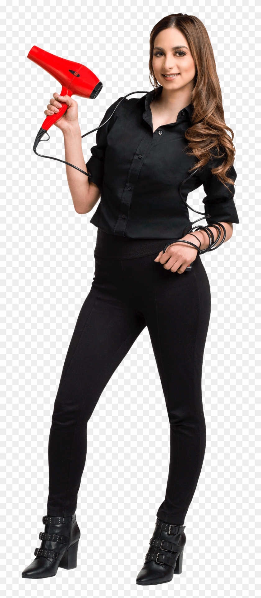 Hair Stylist - Girl Clipart