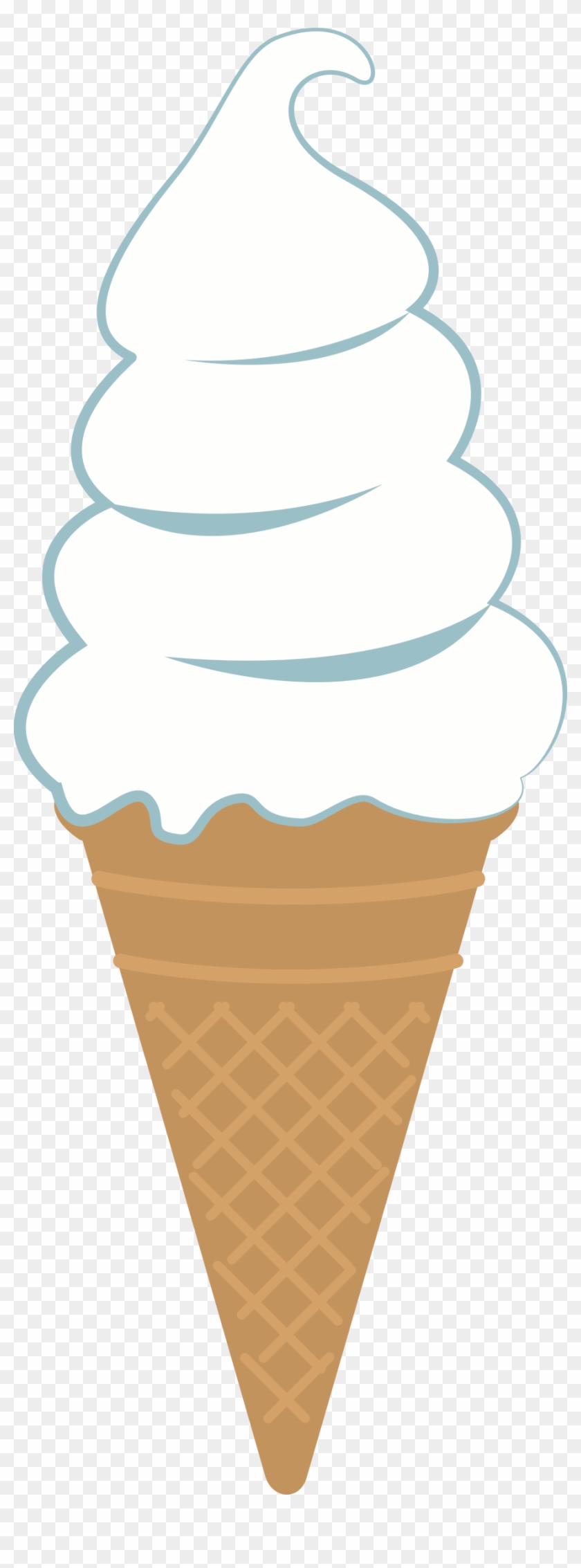 Big Image - Clip Art Ice Cream Cone - Png Download #1380181