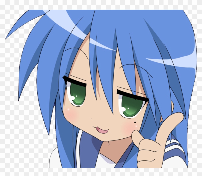 Png - Lucky Star Konata Render Clipart #1380443