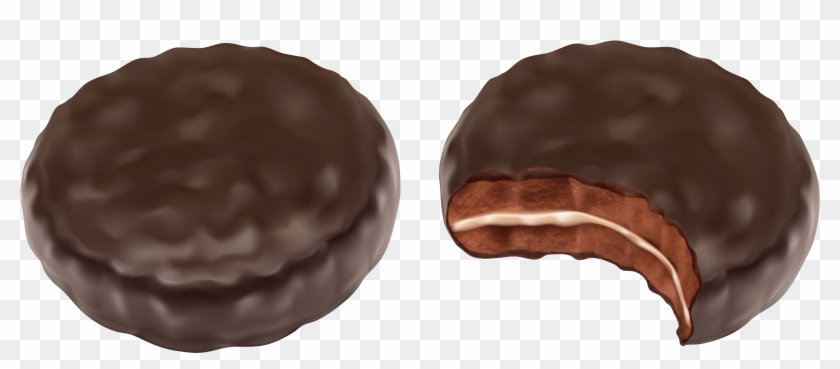 Chocolate Sandwich Biscuits Png Clipart Picture - Chocolate Sandwich Cookies Clipart Transparent Png