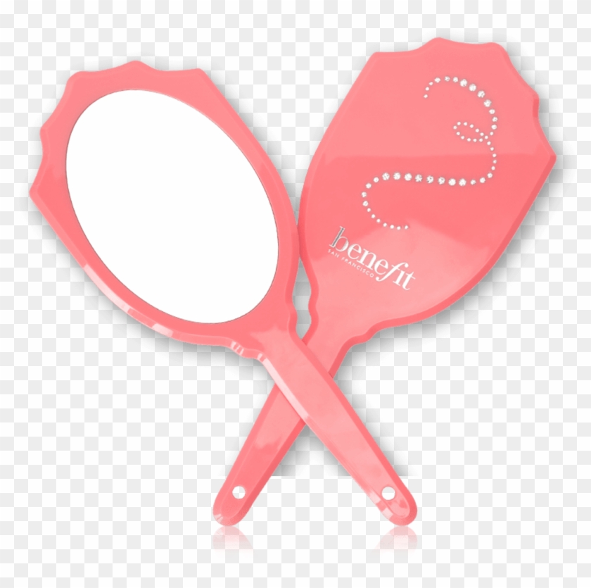 Benefit Rhinestone Hand Mirror - Benefit Hand Held Mirror Clipart