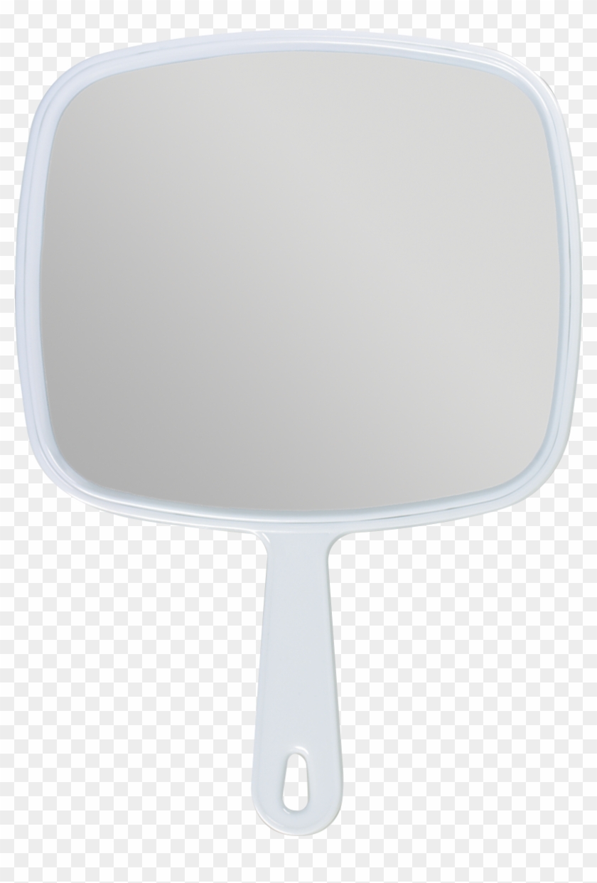 White Square Hand Mirror Clipart