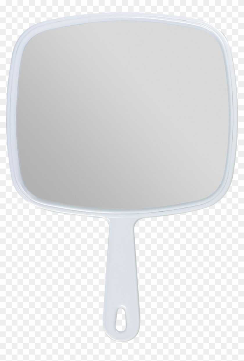 White Square Hand Mirror Clipart #1380756