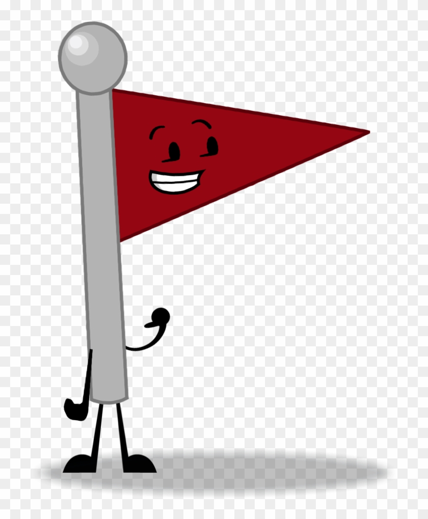 Golf Tee Flag By Flareontheflareon On Clipart Library - Cartoon - Png Download