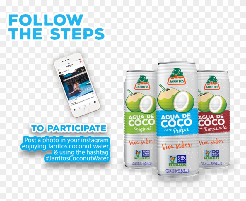Jarritos Coconut Water Cruise Sweepstakes - Smartphone Clipart #1380843