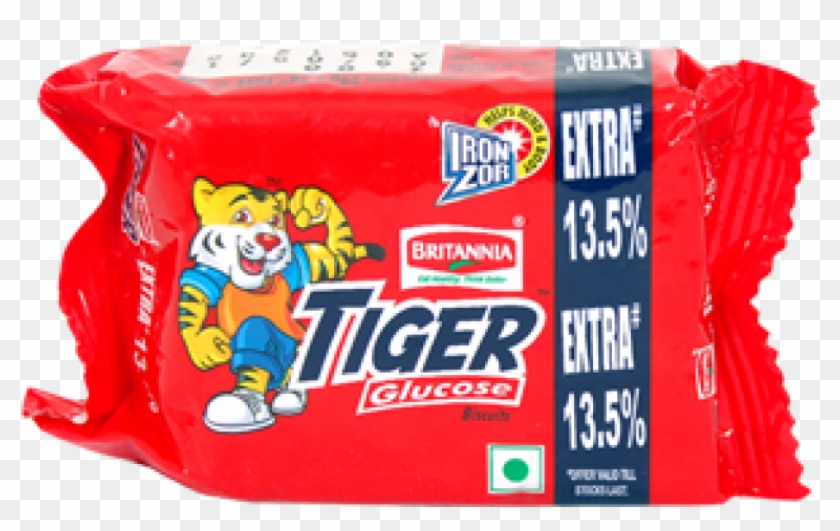 Britannia Tiger Glucose 133gm - Britannia Biscuits Clipart