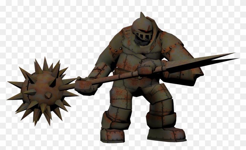 Metal Golem Front Metal Golem Side Metal Golem Swing - Explosive Weapon Clipart