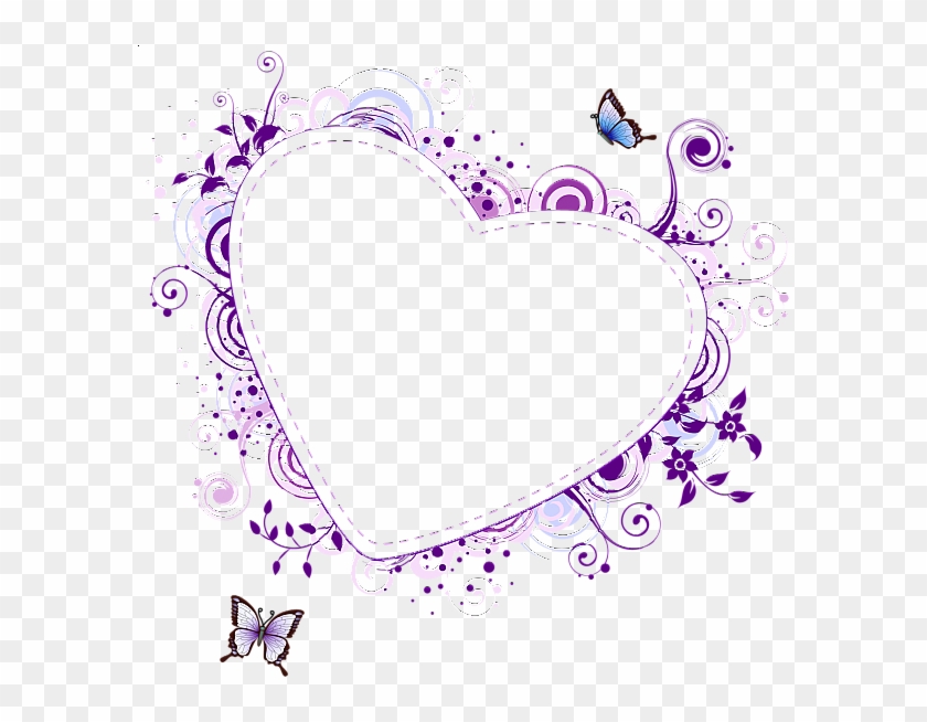 Heart Frame Vector Png Clipart #1381195