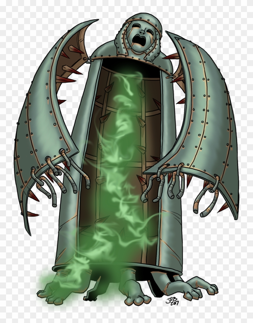 Golem, Iron Maiden By Prodigyduck Clipart #1381256