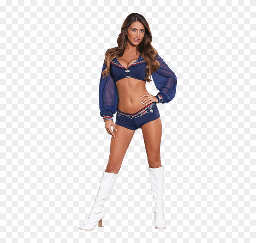 Zoe New England Patriots Cheerleader - Zoe New England Patriots Cheerleaders Clipart #1381288