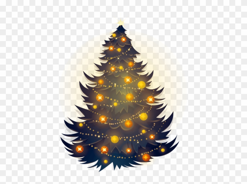 Transparent Background Christmas Tree Png Clipart #1381377