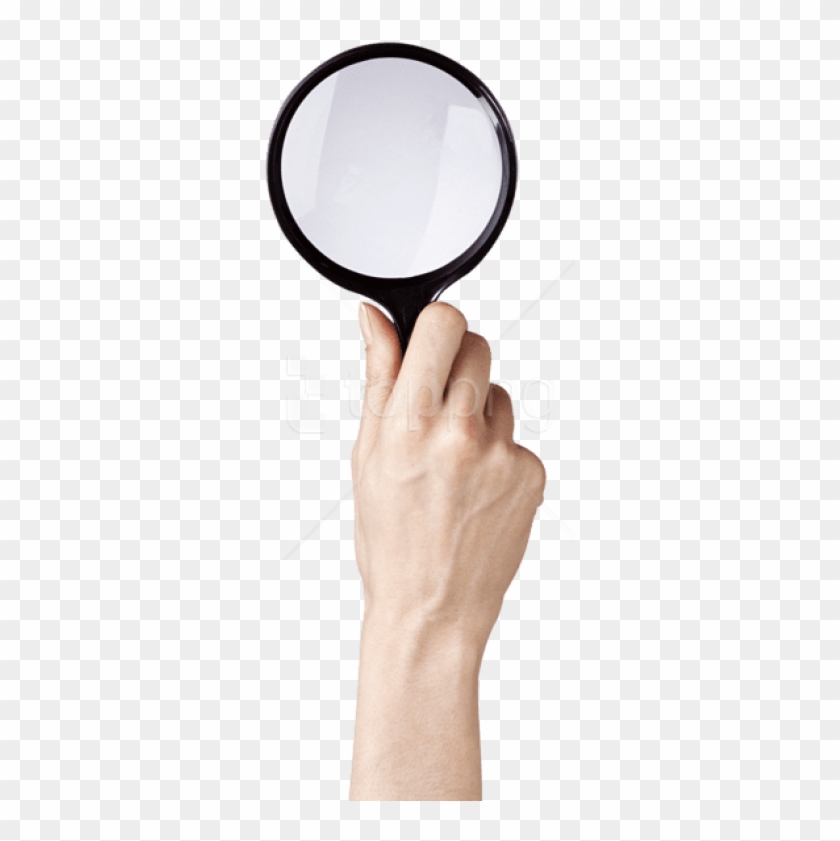 Free Png Hand With Magnifier Png Images Transparent - Circle Clipart #1381463