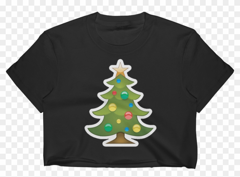 Emoji Crop Top T Shirt - Christmas Taco Clipart #1381464