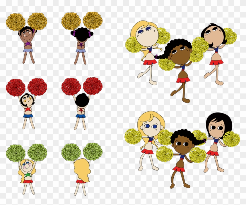 Cheerleader Images - 치어 리더 Png Clipart #1381567