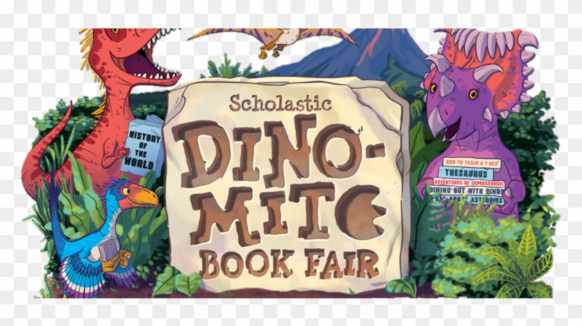 Spotlight Iamge - Dino Mite Book Fair Clipart #1381633