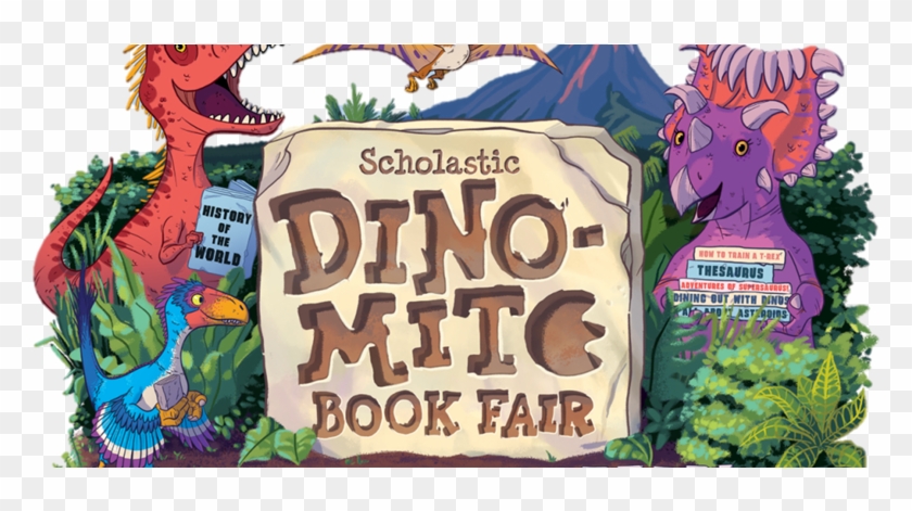 Spotlight Iamge - Dino Mite Book Fair Clipart
