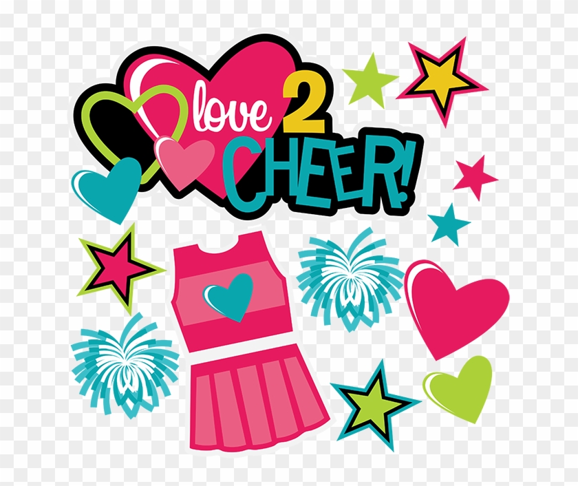 Love Cheer Scrapbook Collection - Love Cheerleading Png Clipart