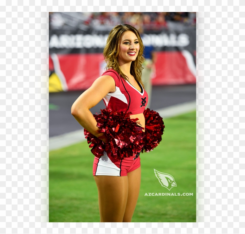 Images Of The Cardinals Cheerleaders During The Second - Pom-pom Clipart #1381764