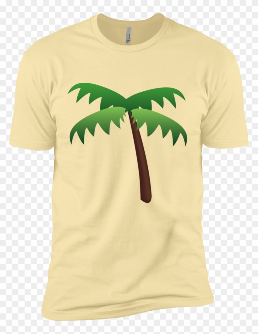 Palm Tree Emoji Nl3600 Next Level Premium Short Sleeve Clipart