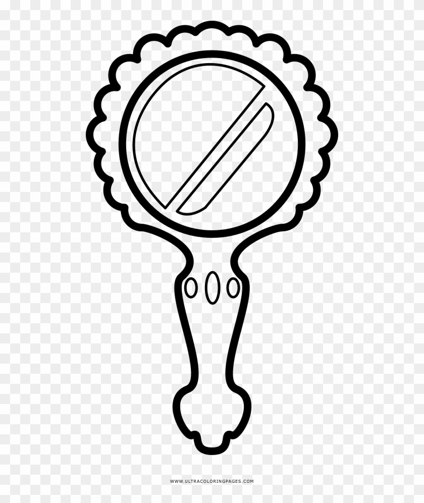 Creative Design Mirror Coloring Page Ultra Pages Image - Mirror Coloring Page Png Clipart