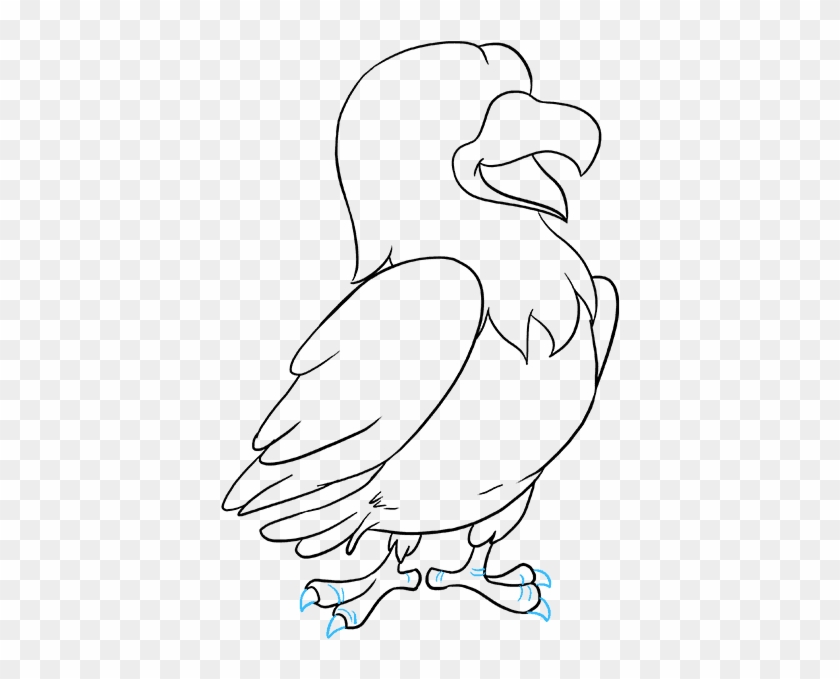 How To Draw Cartoon Really Easy Tutorial - Easy Cartoon Step By Step Hawk Clipart