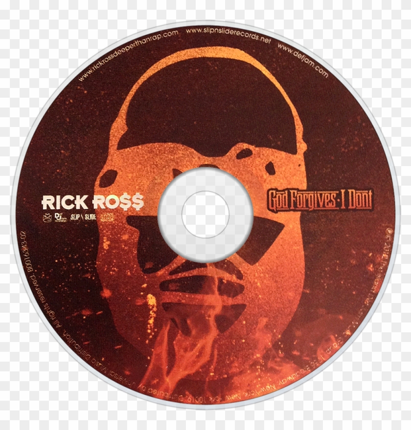 Rick Ross God Forgives, I Don't Cd Disc Image - Rick Ross Album Cd Clipart #1382337