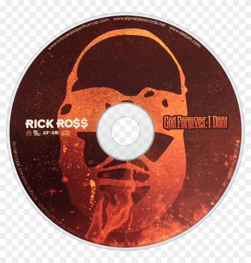 Rick Ross God Forgives, I Don't Cd Disc Image - Rick Ross Album Cd Clipart
