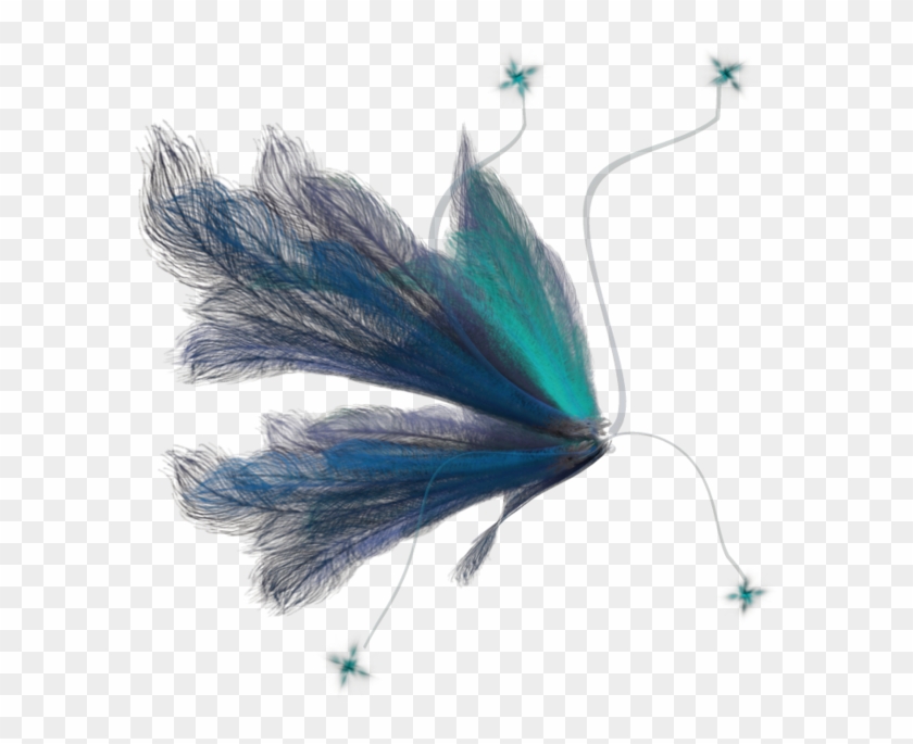 Free Download Aljanh - Fairy Wings Side Png Clipart #1382573