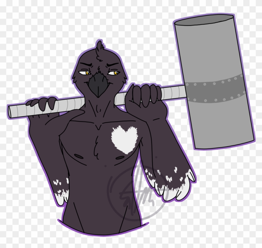 Swing That Ban Hammer - Cartoon Clipart