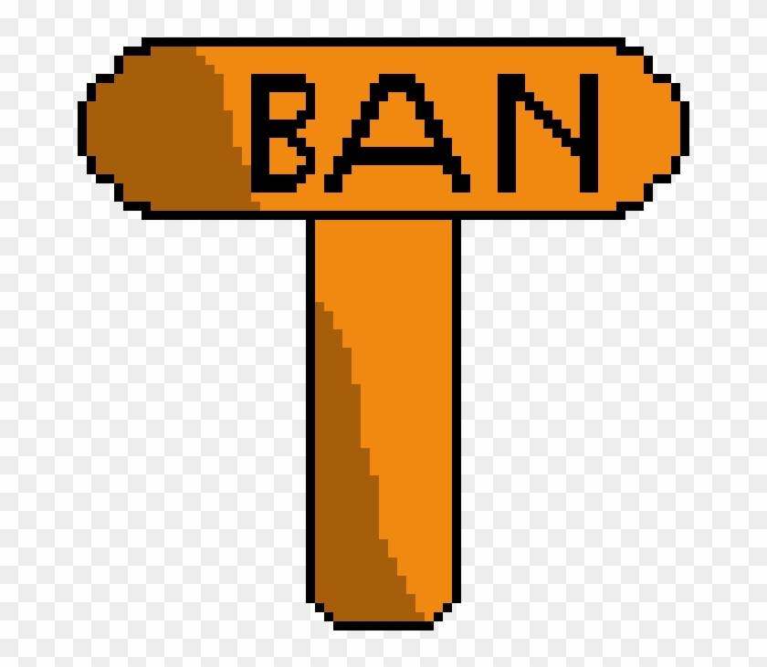 Ban Hammer Clipart #1382827