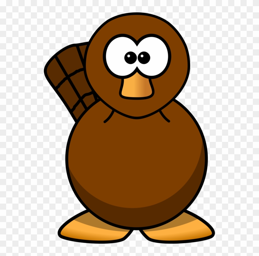 Perry The Platypus Cartoon Beaver Drawing - Duck Cartoon Clip Art - Png Download