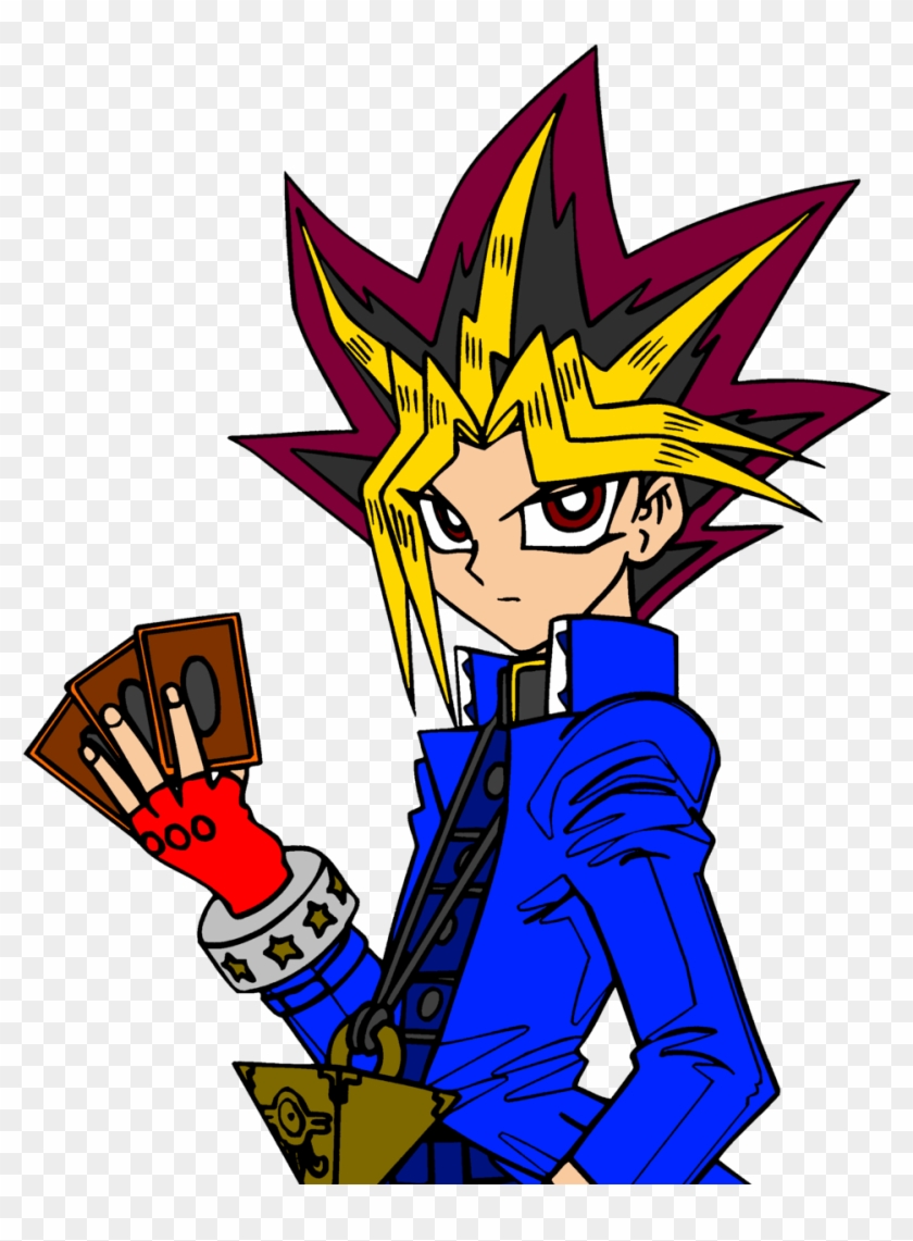 Yugioh Hair Png - Yami Yugi Yu Gi Oh Coloring Pages Clipart