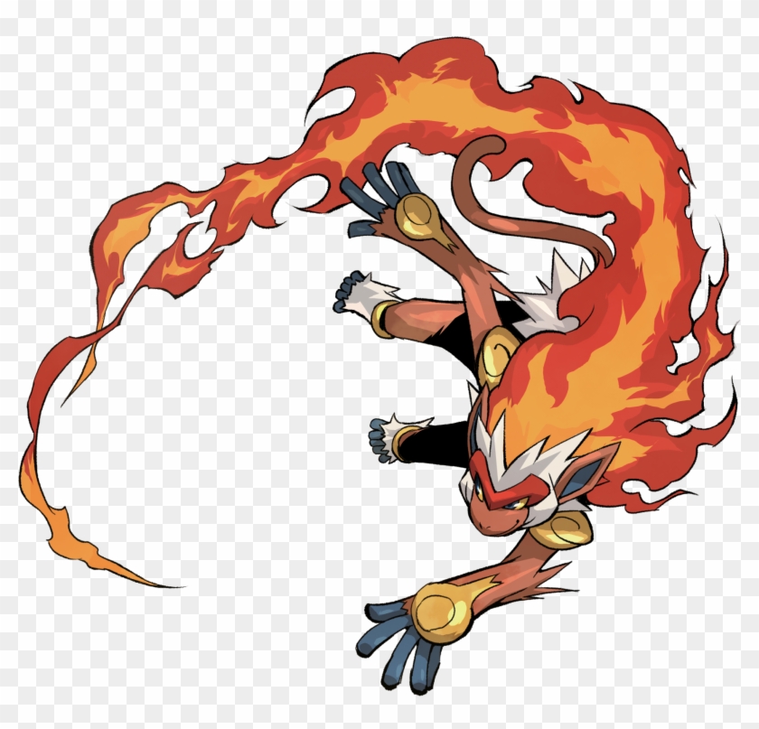 Pokemon Infernape Clipart