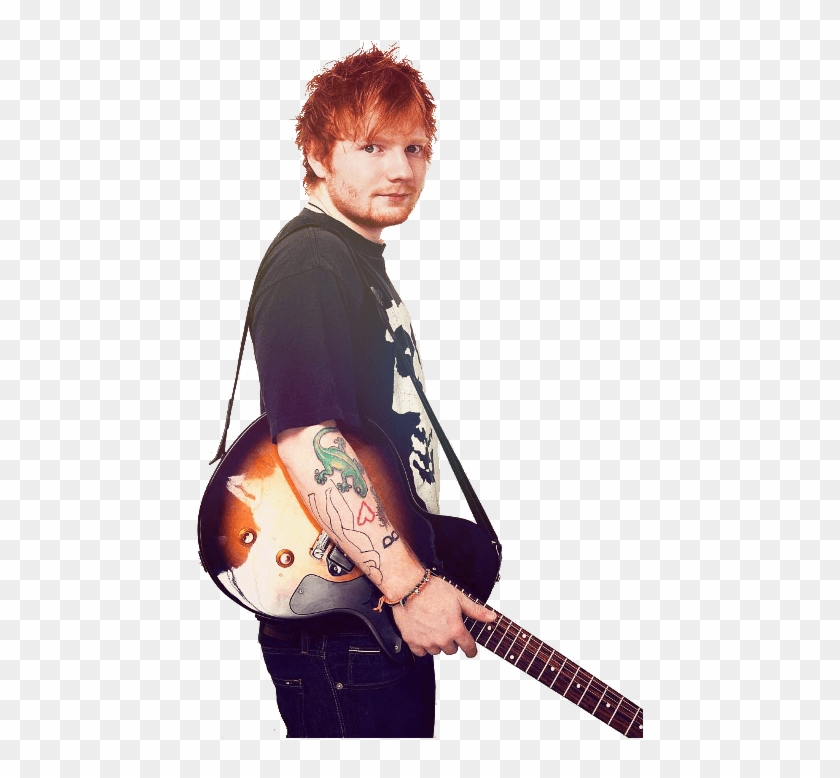 Sideview Guitar Ed Sheeran - Ed Sheeran Transparent Clipart #1383237