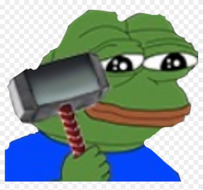 #pepe #banhammer #freetoedit - Feels Bad Man Clipart