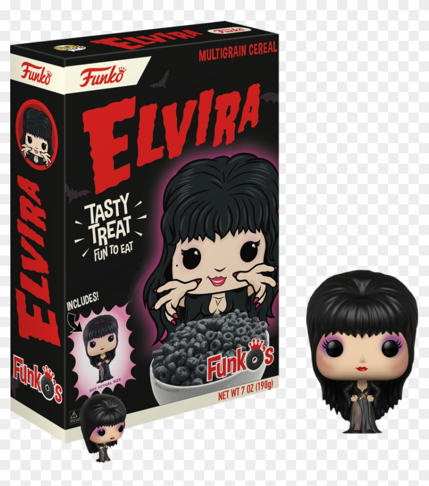 Elvira - Elvira Cereal Hot Topic Clipart