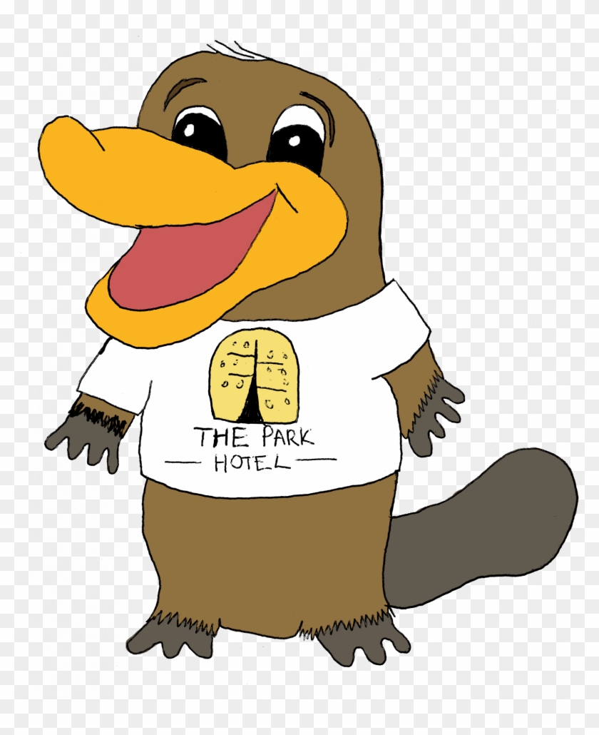 Penny The Platypus - Cartoon Clipart #1383447