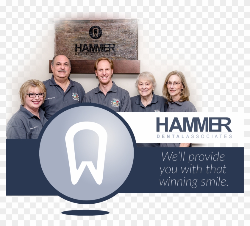 Hammer Dental Associates Staff Group Photo - Banner Clipart #1383648