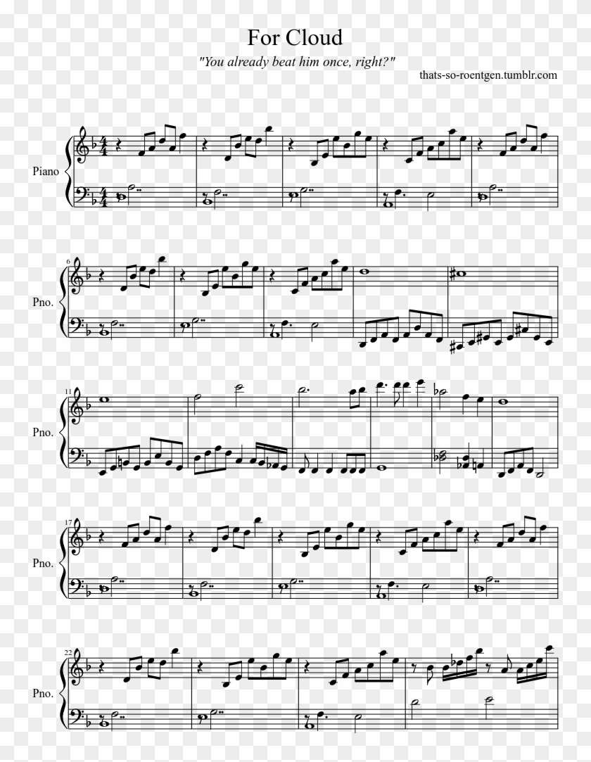 Pop Tart Sheet Music Composed By Brett Gill 1 Of - Sheet Music Clipart