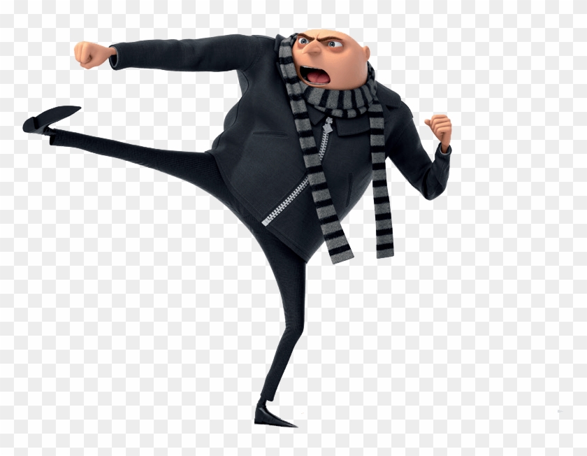 Gru Is From The Illumination Movie Despicable Me, Taking - Gru Luigi Clipart #1384048