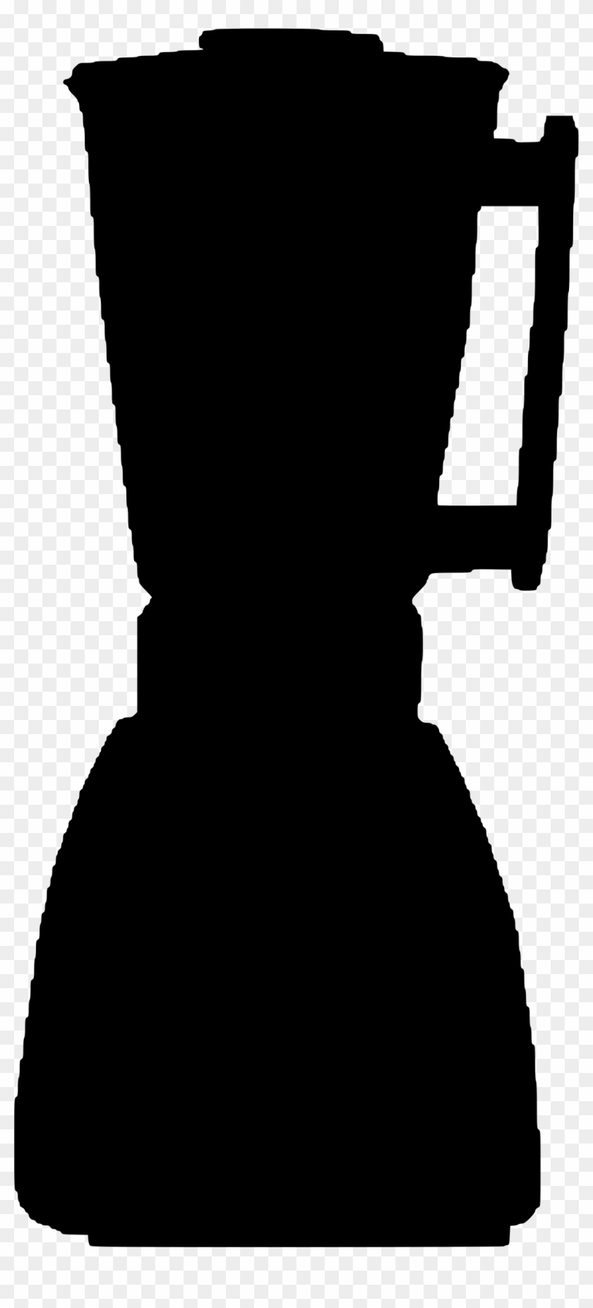 Big Image Png - Блендер Силуэт Clipart #1384101