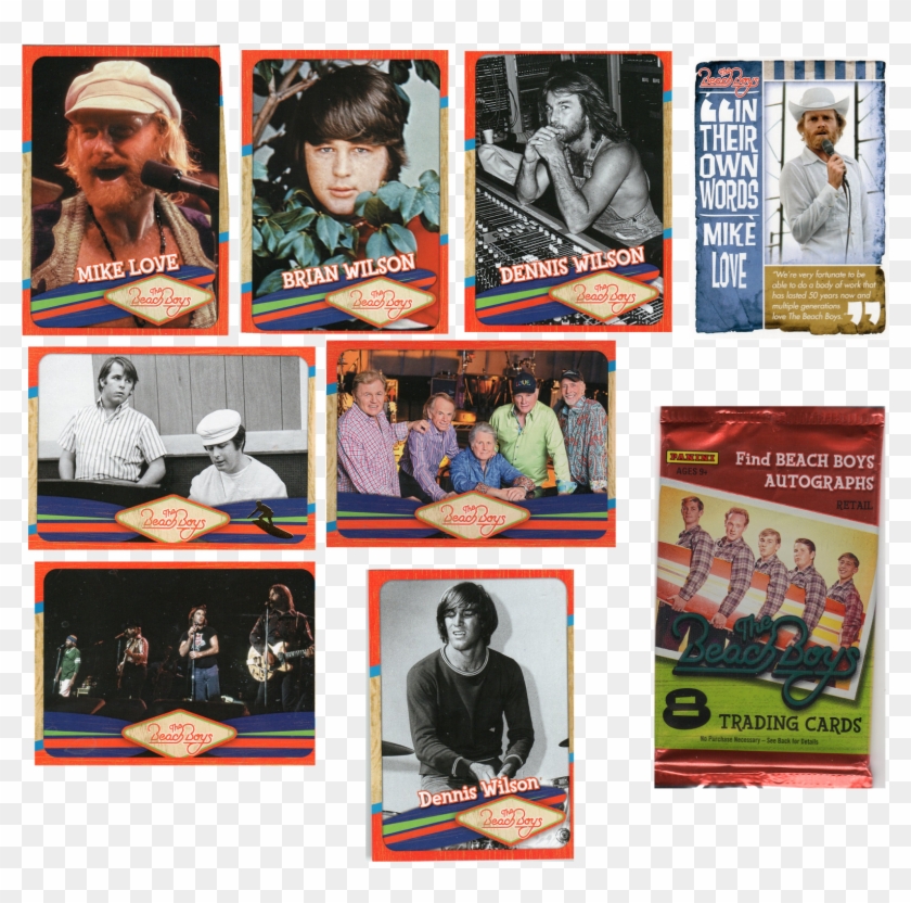Next Was A Random 6 Trading Cards Pack 1 Is Supposed - Brian Wilson Clipart