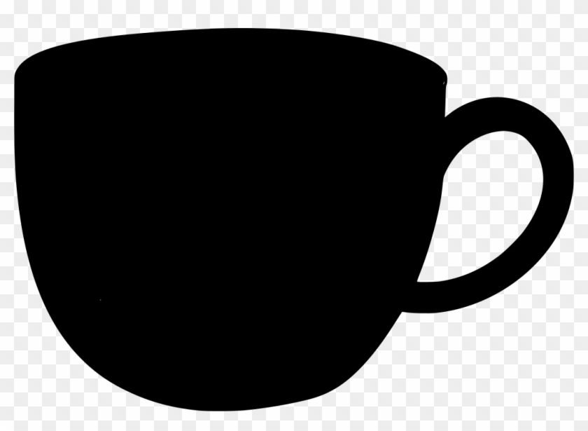 Download Png - Tea Cup Silhouette Vector Clipart