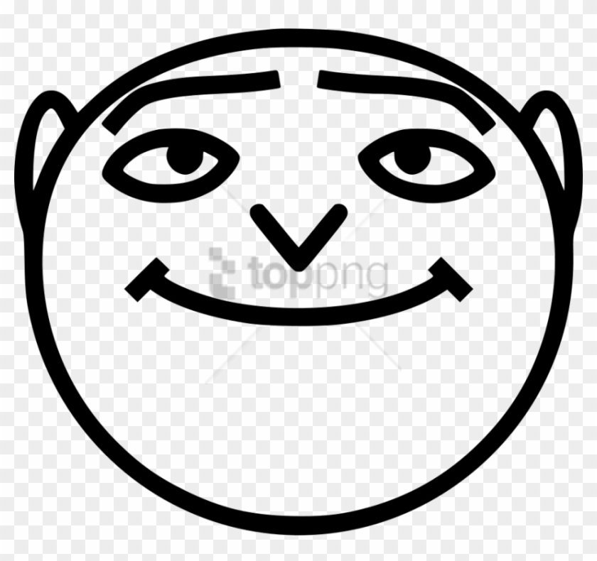 Free Png Download Gru Smiling Transparent Png Images - Portable Network Graphics Clipart