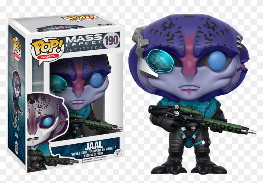 Jaal Pop Vinyl Figure - Funko Pop Mass Effect Clipart #1384321