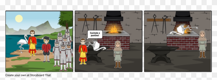 Chichibio E La Gru - Touching Spirit Bear Dance Clipart