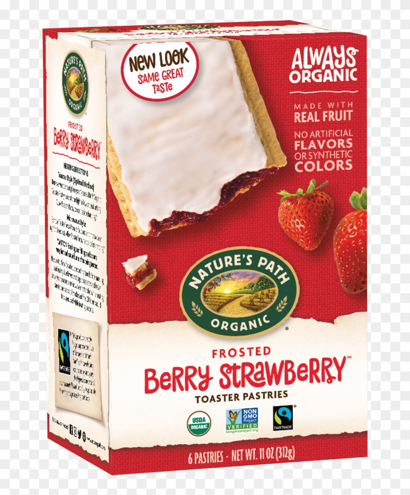 Toaster Pastries Frosted Nature's Path Organic Clipart #1384431