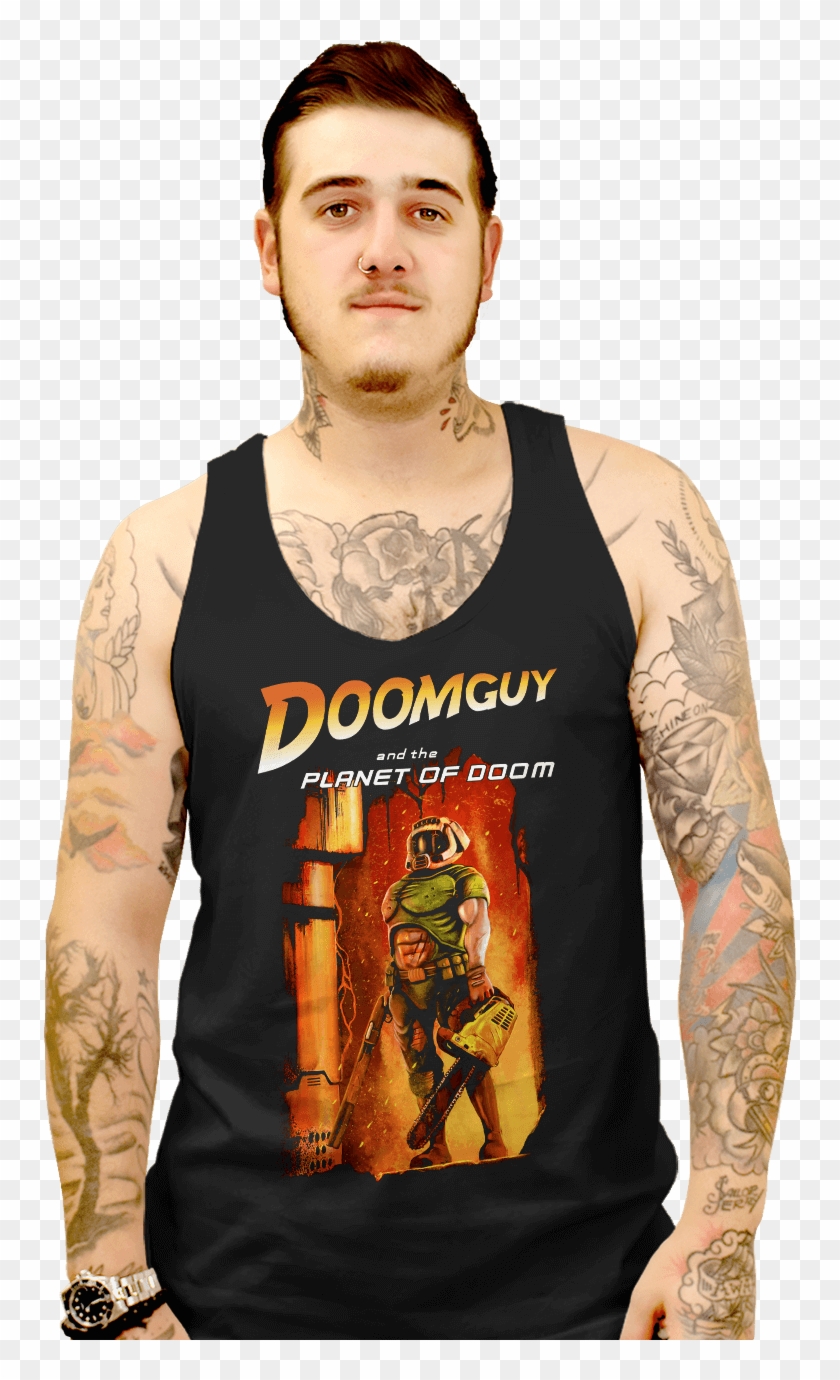 Doomguy & The Planet Of Doom - Darth Vader Clipart #1384730